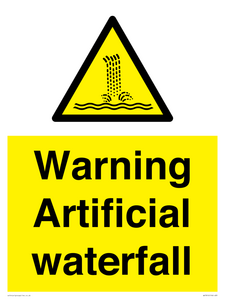 WV7810: Warning Artificial waterfall