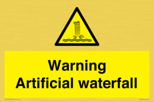 WV7810: Warning Artificial waterfall