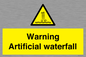 WV7810: Warning Artificial waterfall