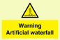WV7810: Warning Artificial waterfall