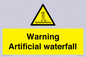 WV7810: Warning Artificial waterfall