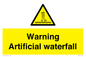 WV7810: Warning Artificial waterfall