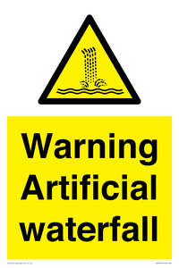 WV7810: Warning Artificial waterfall