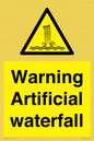 WV7810: Warning Artificial waterfall