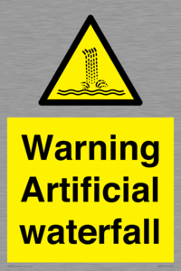WV7810: Warning Artificial waterfall