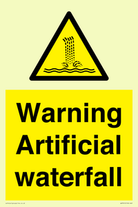 WV7810: Warning Artificial waterfall