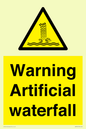 WV7810: Warning Artificial waterfall