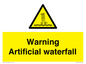 WV7810: Warning Artificial waterfall