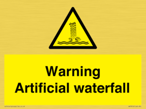 WV7810: Warning Artificial waterfall