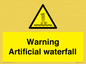 WV7810: Warning Artificial waterfall