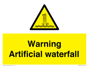 WV7810: Warning Artificial waterfall