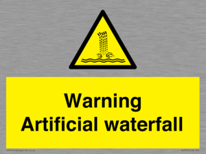WV7810: Warning Artificial waterfall