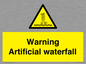WV7810: Warning Artificial waterfall
