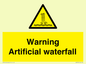 WV7810: Warning Artificial waterfall