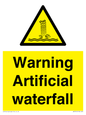 WV7810: Warning Artificial waterfall