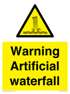 WV7810: Warning Artificial waterfall