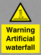 WV7810: Warning Artificial waterfall