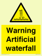 WV7810: Warning Artificial waterfall