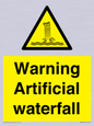 WV7810: Warning Artificial waterfall