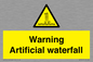 WV7810: Warning Artificial waterfall