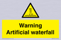 WV7810: Warning Artificial waterfall