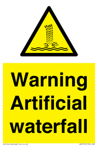 WV7810: Warning Artificial waterfall