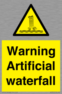 WV7810: Warning Artificial waterfall