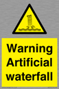 WV7810: Warning Artificial waterfall