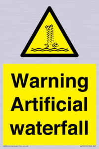 WV7810: Warning Artificial waterfall