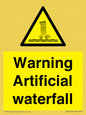 WV7810: Warning Artificial waterfall