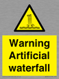WV7810: Warning Artificial waterfall