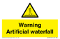 WV7810: Warning Artificial waterfall