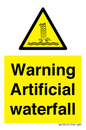 WV7810: Warning Artificial waterfall
