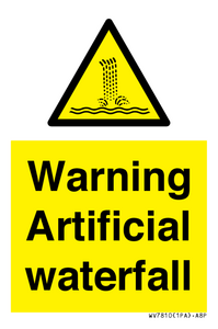 WV7810: Warning Artificial waterfall