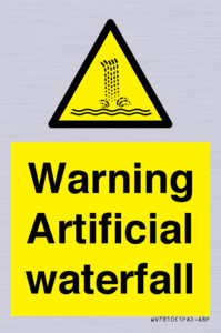 WV7810: Warning Artificial waterfall