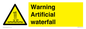 WV7810: Warning Artificial waterfall