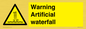 WV7810: Warning Artificial waterfall