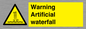 WV7810: Warning Artificial waterfall