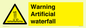WV7810: Warning Artificial waterfall