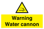 WV7811: Warning Water cannon
