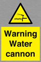 WV7811: Warning Water cannon