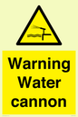 WV7811: Warning Water cannon