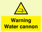 WV7811: Warning Water cannon