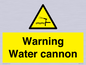WV7811: Warning Water cannon