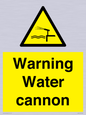 WV7811: Warning Water cannon
