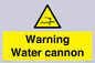 WV7811: Warning Water cannon