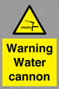 WV7811: Warning Water cannon