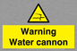 WV7811: Warning Water cannon