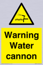 WV7811: Warning Water cannon