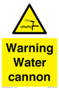 WV7811: Warning Water cannon